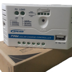 CONTROLADOR DE CARGA SOLAR PWM 12/24V-10A