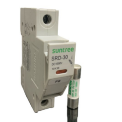 PORTAFUSIBLE DISYUNTOR 30A-1000VDC SUNTREE BLANCO